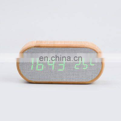 Home Modern Baby Girl Sublimation Blanks Travel Digital Alarm Wooden Numbers Timer Desk Clock Charm Rectangular photo-3