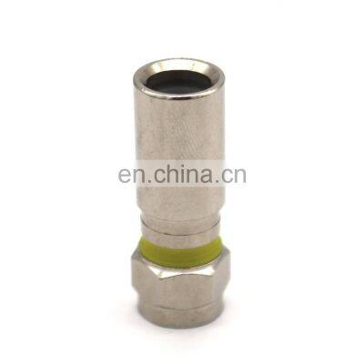 F-Type Compression Connector Male Plug RG6 compression f connector F type RG6 Coax Connector