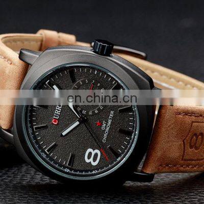 Men's Watch Fashion Frosted Belt Men's Watch Casual Business Quartz Watch
