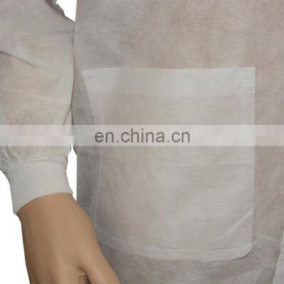 Disposable Lab Coats With Collar For Clean Room photo-5