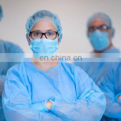 Non Woven Fabric Cleanroom Isolation Gown Suit Disposable Filmcovered Nonmedical Isolation Gowns photo-5