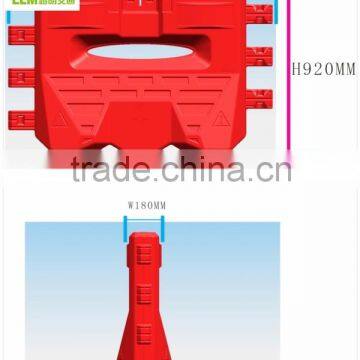 Best Price 1.5m Plastic Road Traffic Safety Water Filled Traffic Barrier