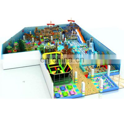 supplier customizable soft plastic kids indoor playground equipment and naughty castle