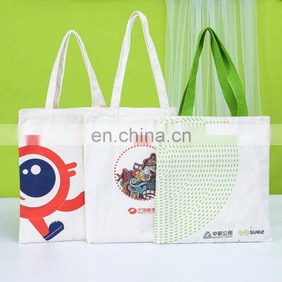 Recycle Cloth Shop Packaging Bag Top Seller Cheap Price White Small Polyester Cotton Canvas Tote Bag photo-5