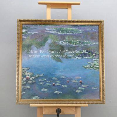 Hand-painted Abstract Canvas Oil Painting Landscape Wall Art Decoration photo-4