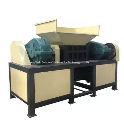 Recycling plastic shredder machine