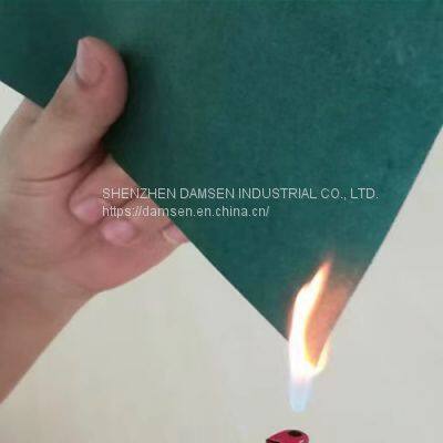 Flame retardant at 94V-0 green electrical insulating paper applied on batteries