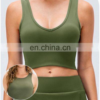 Blank Custom Two Ways To Wear Sexy Bra And With Shorts Mini Skirt Two Piece Sports Tennis Set Women Fitness Golf Outfit photo-4