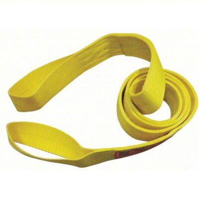15 Tonne Polyester Double Duplex Flat Webbing Lifting Sling Strap Belt With Soft Eyes photo-3