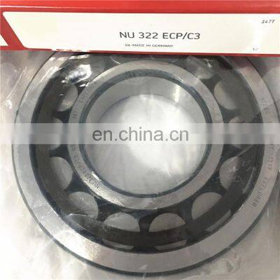 High quality Cylindrical roller bearing NU 322 ECP size 110*240*50mm NU 322 ECP single row bearing in stock