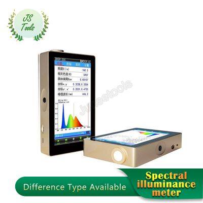 Portable Spectrometer Spectral Illuminance Meter Color Temperature Meter Handheld Spectral Analyzer 380-780nm photo-4