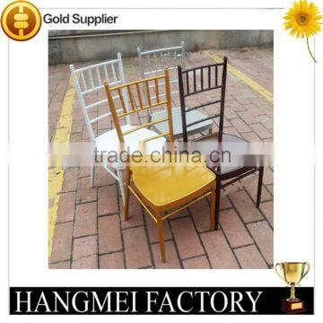 HM-W21 Silver Iron Chiavari Chair With Low Price photo-6