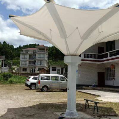 Intelligent automatic upgrade membrane structure outdoor landscape umbrella