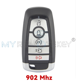 FCC M3N-A2C93142600 smart key 5 button 902mhz ID49 NXP Original chip NCF2951F for 2017-2020 Ford Edge Fusion Explorer Mustang PN 164-R8149