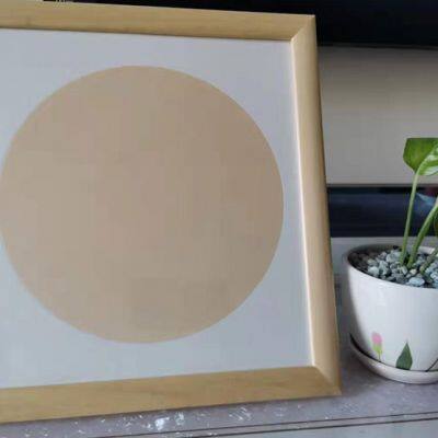25*27 cm Xuan Paper Rosewood Red wood  Burly wood   Wooden Frame