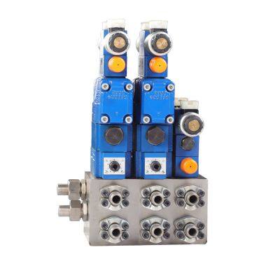 Hydraulic Valve Group Hydraulic Electromagnetic Valve Assembly Non-standard Plug-in Valve Oil Circuit Block - Oil Pressure Integration Block