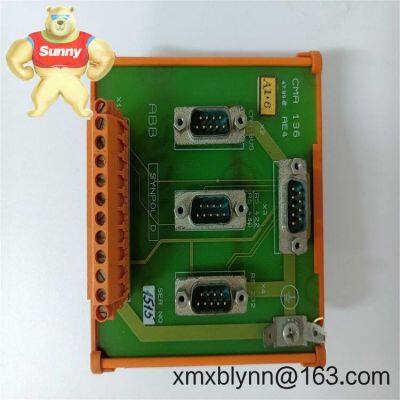 ABB CMA136 3DDE300416 Generator Relay Terminal Board – tidy, reliable field termination for generator protection and control