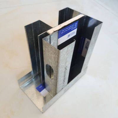 Hospital Indoor Soundproof Wall Chc112, Double Hollow Keel for Sound Insulation, Z-shaped Vibration Damping Keel for Soundproof Wall in Five-star Hotels