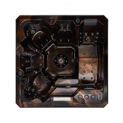 Outdoor Massage Hot Pipe 2 Person Outdoor Jacuzzi Spa Balboa Hot Tub Luxury Acrylic Massage Tub photo-2