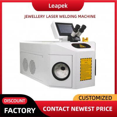 High Precision 150W 200W Jewelry Laser Welder Portable Gold Silver Chain Laser Spot Welding Soldering Repairing Machine