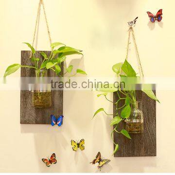 wall hanging decorative indoor wooden planters,Hydroponics Planter                        
                                                Quality Choice