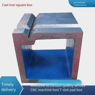 Cast Iron Raised Workbench Auxiliary T-slot Vertical Equal-height Pad Box, Machine Tool Assembly Plate, Cnc Auxiliary Platform photo-3