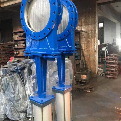 Hot Selling PN10 Ductile Iron Cast Steel Knife Gate Valve EPDM Seat 304 Disc Knife Gate Valve photo-5