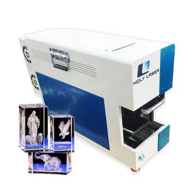 Factory Customized 3D Mini CNC Internal Crystal Laser Engraving Machine Efficient Green Photo Crystal Glass
