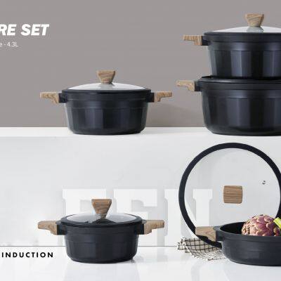 Cast Aluminum Nonstick Cookware Set