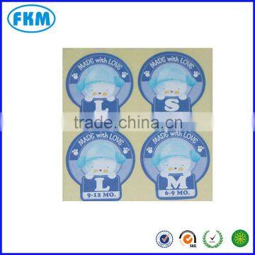 sticker label panda