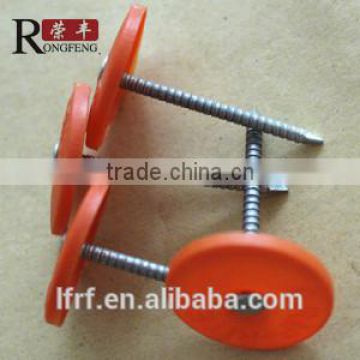 12G*1'' head diameter1'' best price plastic nail cap