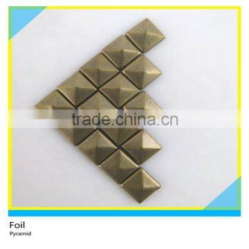 Rhinestone Pyramid Studs Square 6mm/8mm/9mm Flatback 9500 Pcs Package