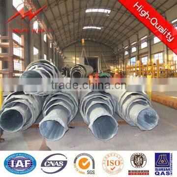 Hot sales galvanized metal poles, Steel Poles, electric poles