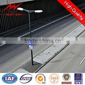 Driveway 8m galvanized led street light pole drawing