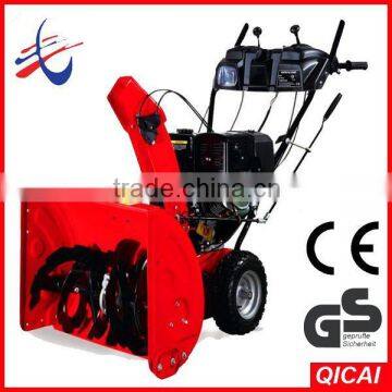 Single-handed Gasoline Track 13HP Snow Blower Rubber Track Jinhua Wuyi photo-2