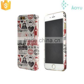 wholesale 3D sublimation PC phone case for iphone clear case