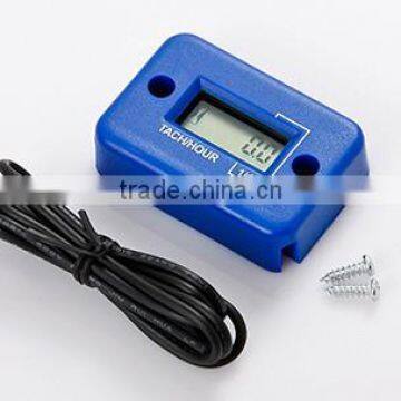 Digital Inductive Waterproof Tachometer Hour Meter Used For Gasoline Engine 2/4 Stroke photo-5