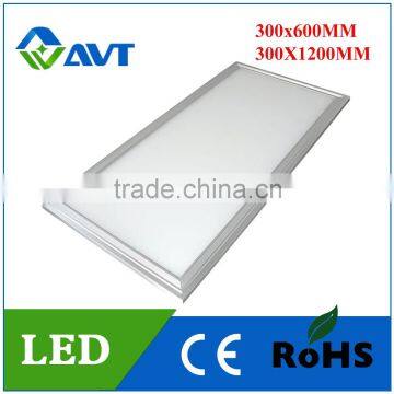 ultra slim LED Panel light 60x30cm 36W Flat CE ROHS High lumen high brightness LED ceiling panel light