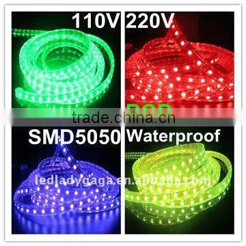 220V 1M 60 RGB LED Decoration Light Strip for christmas led lights,waterproof IP65,longest 50-100metres