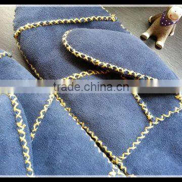 Thick Double Face Winter Integration Fur Gloves for Girls photo-2