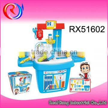 Children educational toy plastic kids doctor play set toy