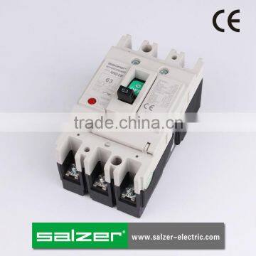 SALZER NF63-CW 3 Pole Moulded Case Circuit Breaker
