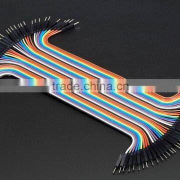 Good quality male to male solderless breadboard wire UL CE ROHS