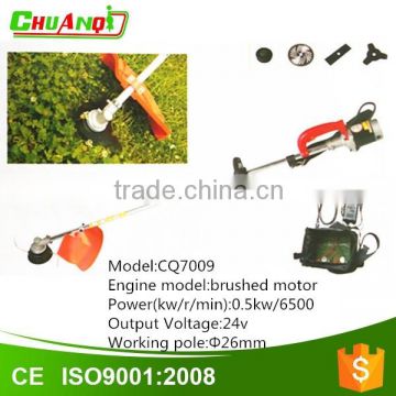 24v battery brushed motor electric lawn mower