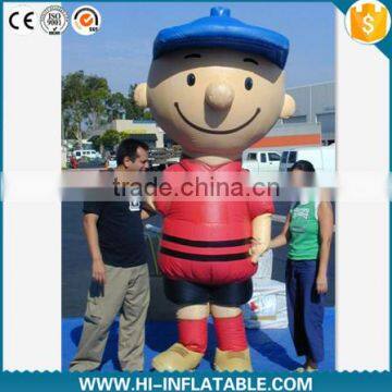 Hot sale inflatable boy cartoon,inflatable boy,inflatable moving cartoon for display