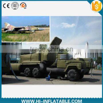 Hot sale inflatable military missile, military missile inflatable for advertising