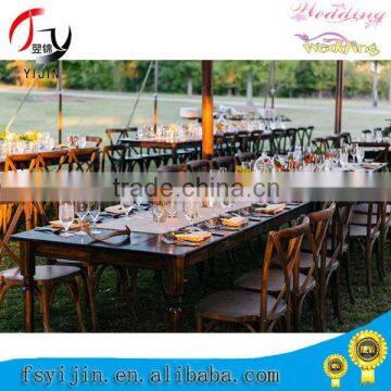 UK wedding rental party use cross back dining chair