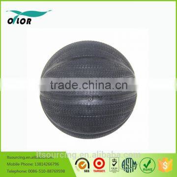 Promotional cheap inflatable natural rubber basketball