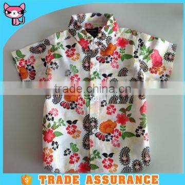 2016 Cute Animal Children Hawaiian Shirt for Kid