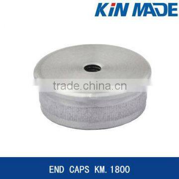 Stainless steel handrail end caps